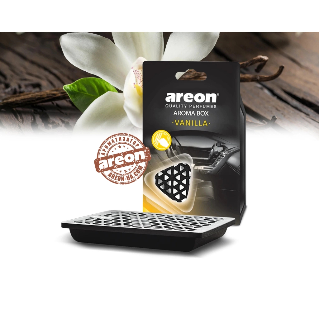 Ароматизатор для автомобіля Areon Vanilla (77242) - изображение 2