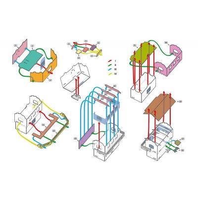 Збірна модель Умная бумага Пост управління стрілками та сигналами (299) - зображення 3