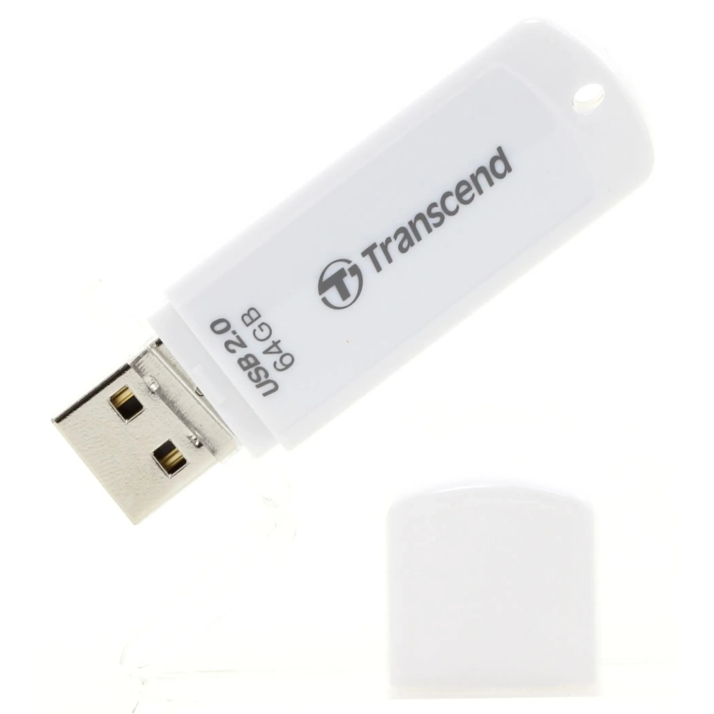 USB флеш накопичувач Transcend 64Gb JetFlash 370 (TS64GJF370) - зображення 1