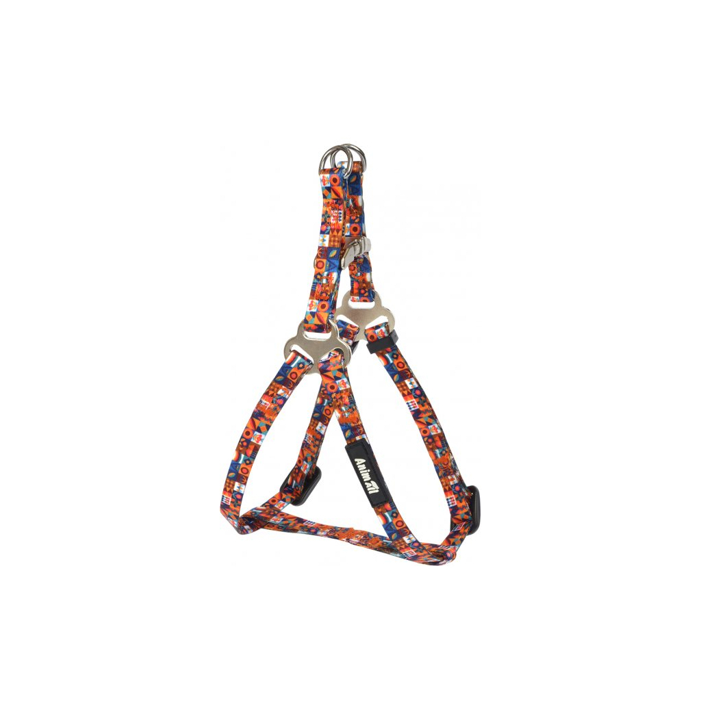 Шлея для собак AnimAll HL-H-T001A XS-2 1x25-35 см (помаранчева) (2000981199227) - зображення 1