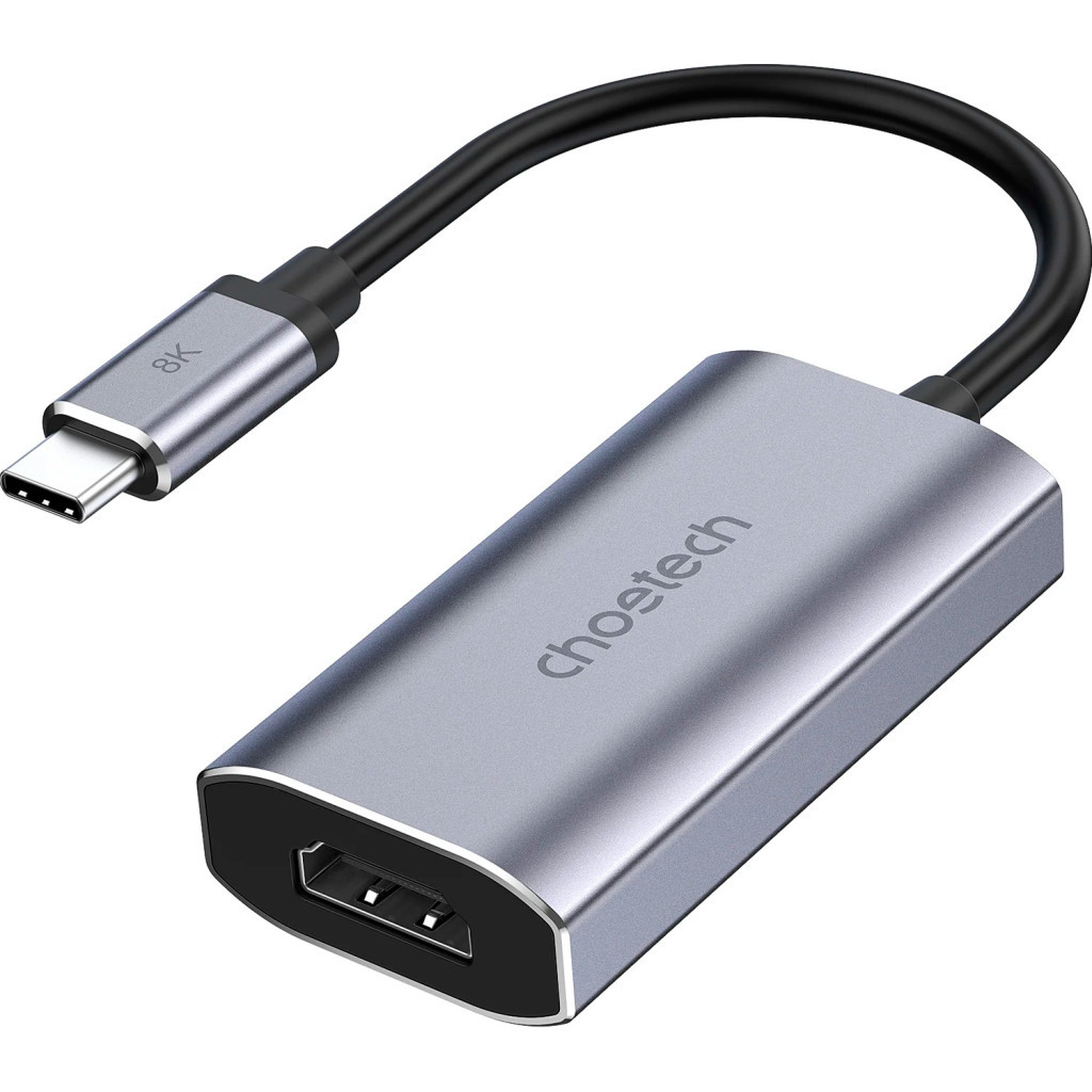 Перехідник USB-C to HDMI 8K 60 Hz Choetech (HUB-H16-GY) - изображение 2