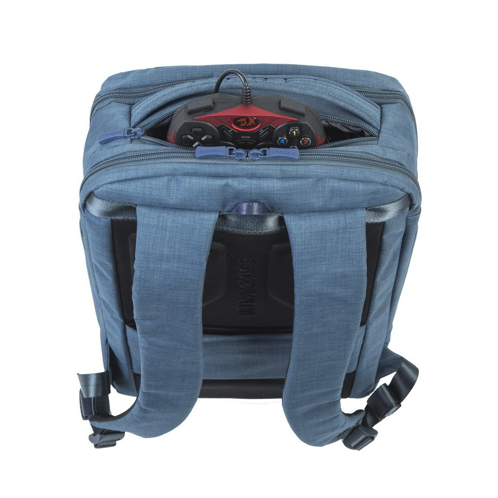 Рюкзак для ноутбука RivaCase 17.3" 8365 Blue (8365Blue) - изображение 5