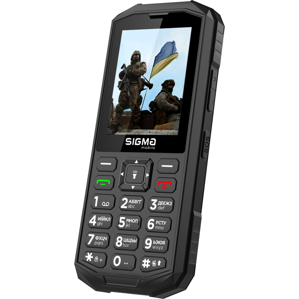 Мобільний телефон Sigma X-treme PA68 Black (4827798466513) - зображення 3