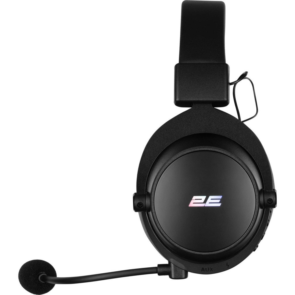 Навушники 2E Gaming HG360 RGB Wireless 7.1 Black (2E-HG360BK-WL) - зображення 4