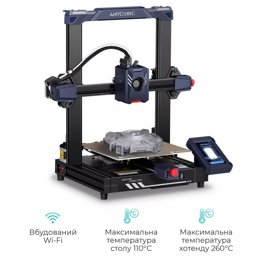 3D-принтер Anycubic Kobra 2 Pro (K2RC0BK-Y-O) - зображення 4