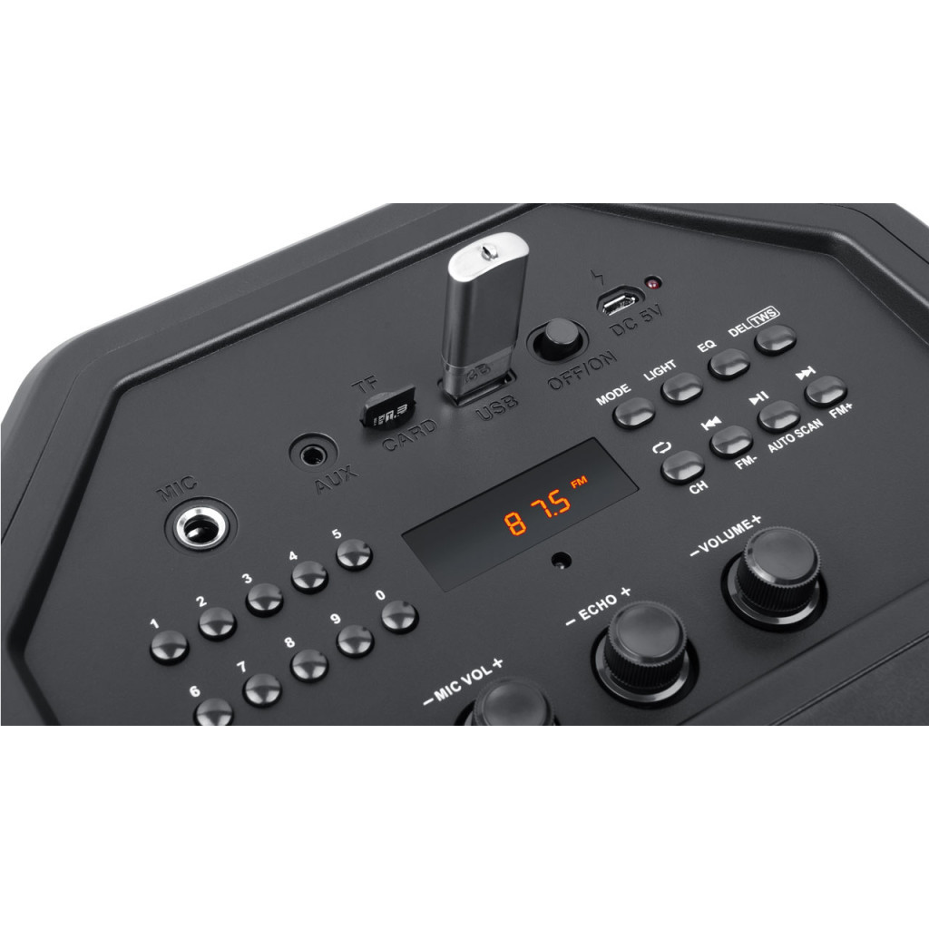 Акустична система REAL-EL X-757 Black - зображення 9