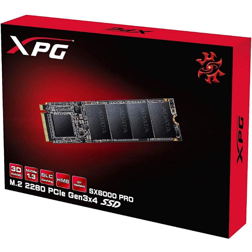 Накопичувач SSD M.2 2280 256GB ADATA (ASX6000PNP-256GT-C) - зображення 4