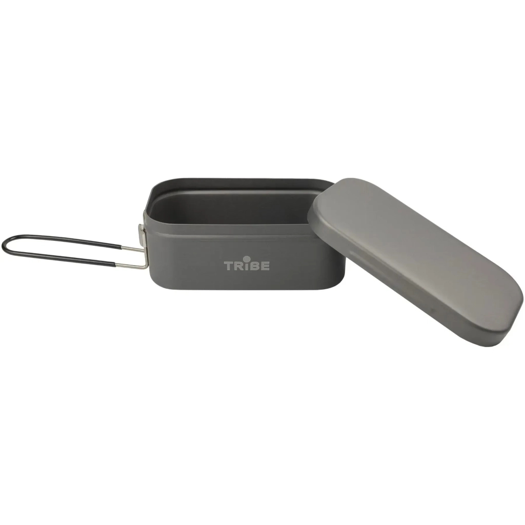 Миска туристична Tribe Lunch Box Alu T-FG-0016-grey, , шт (T-FG-0016-grey) - изображение 3