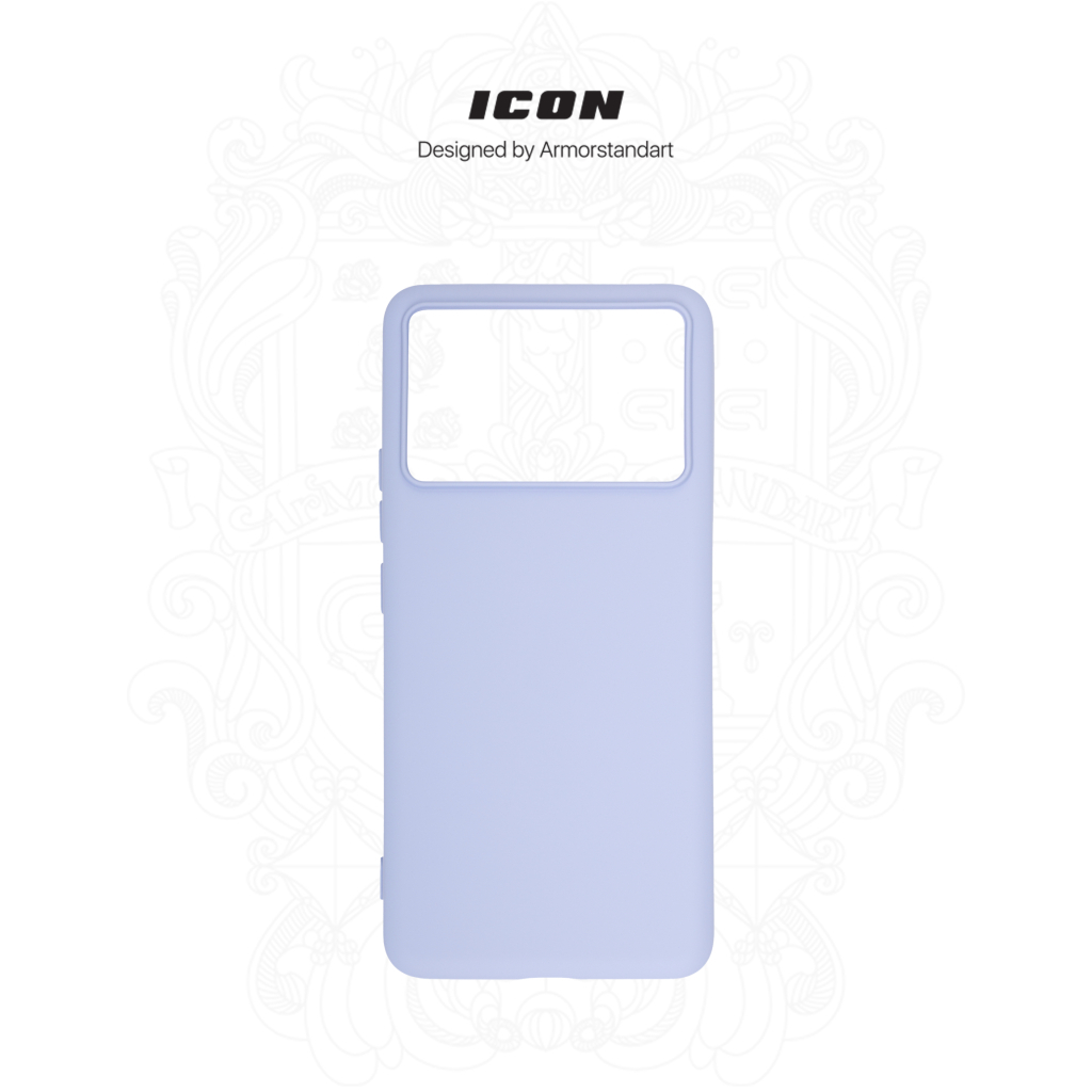 Чохол до мобільного телефона Armorstandart ICON Xiaomi Poco F6 Pro Lavender (ARM73519) - зображення 3