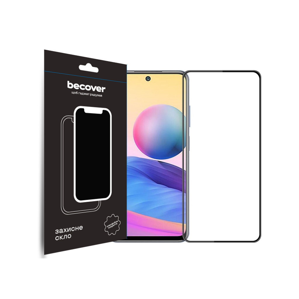 Скло захисне BeCover Xiaomi Redmi Note 12 4G/Note 12 5G/Xiaomi Poco X5 5G Black (708783) - зображення 1