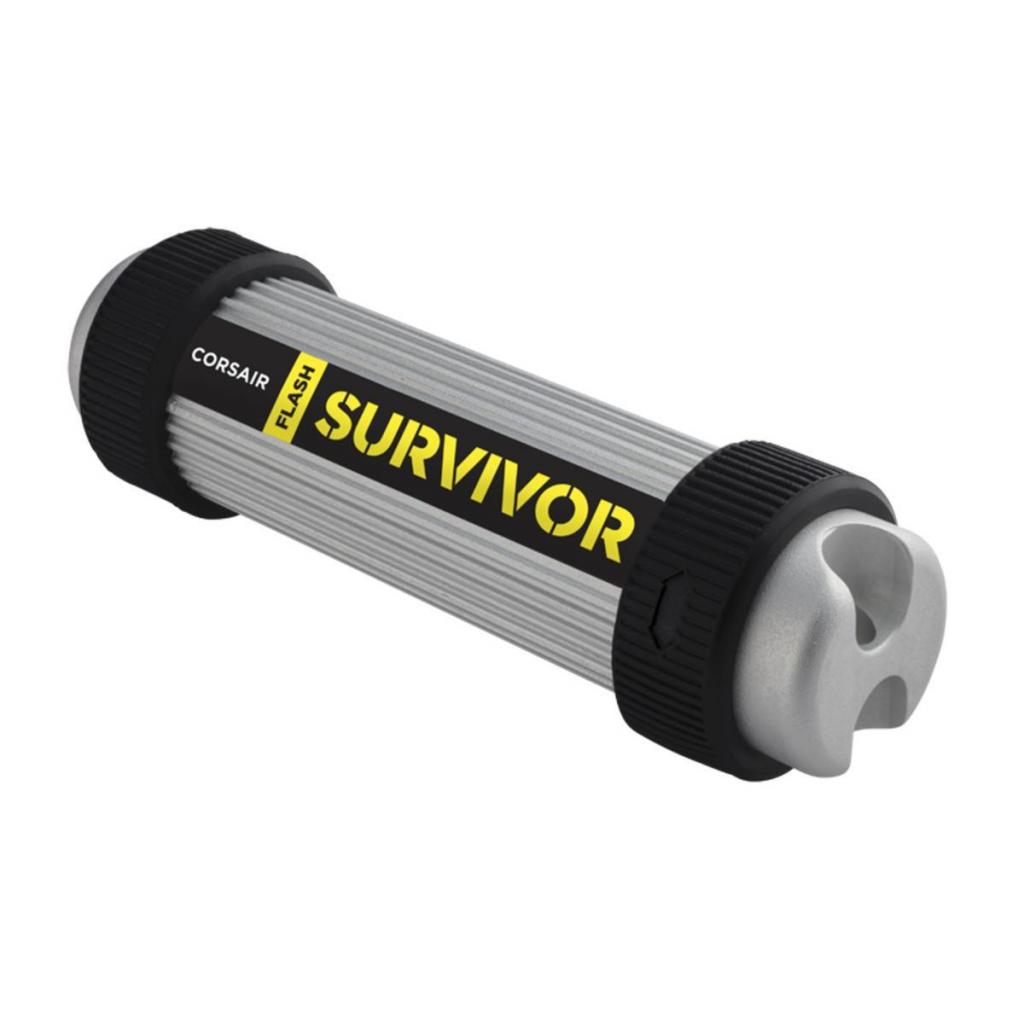 USB флеш накопичувач Corsair 64GB Survivor USB 3.0 (CMFSV3B-64GB) - зображення 2