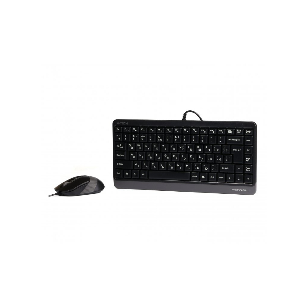 Комплект A4Tech F1110 USB Grey (4711421987547) - зображення 2