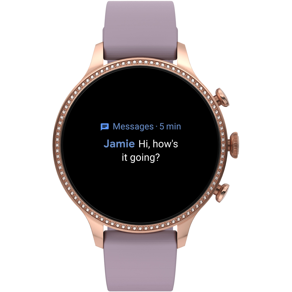 Смарт-годинник Fossil Gen 6 Purple Silicone (FTW6080) - зображення 4