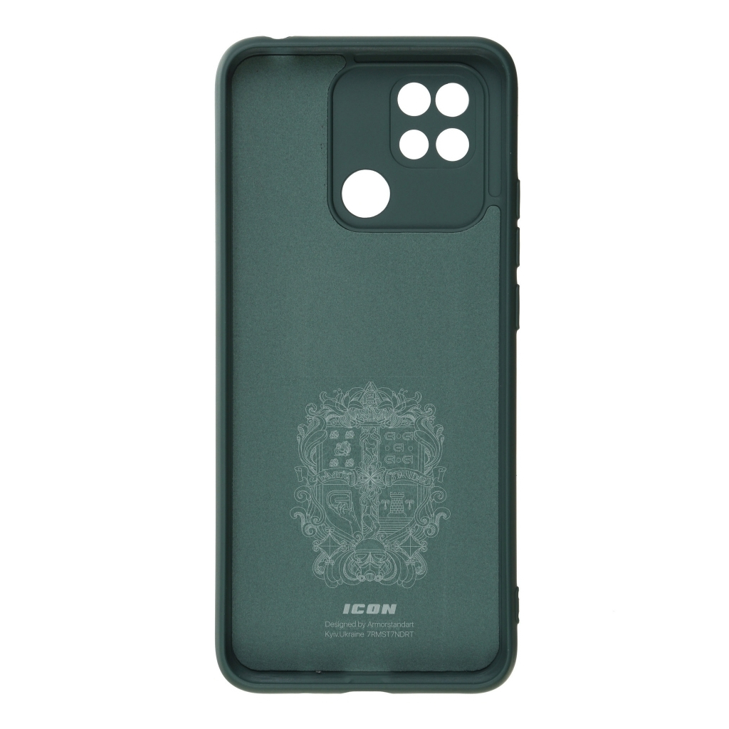 Чохол до мобільного телефона Armorstandart ICON Case Xiaomi Redmi 10C Dark Green (ARM61311) - зображення 2
