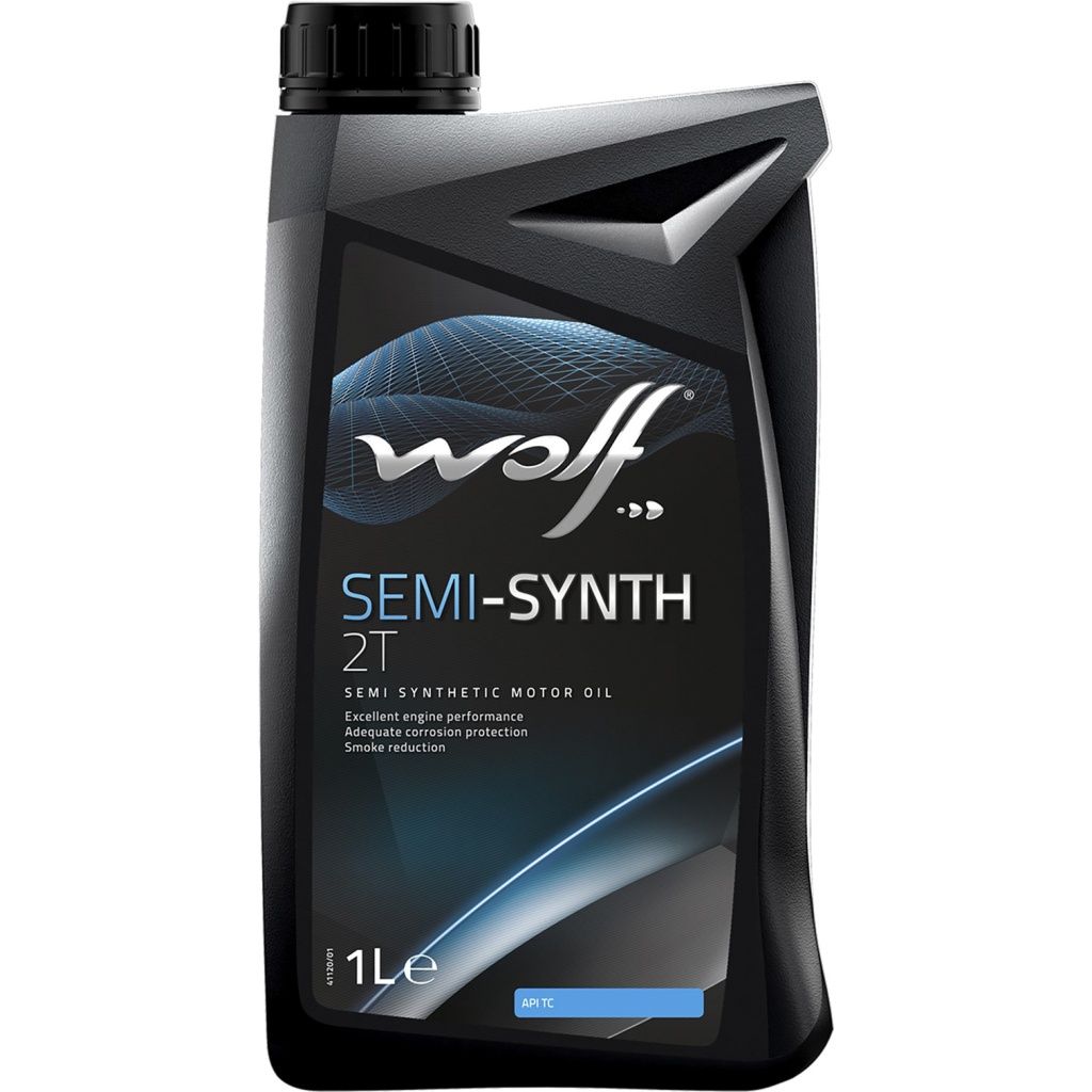 Моторна олива Wolf SEMI-SYNTH 2T 1л (8301803) - зображення 1