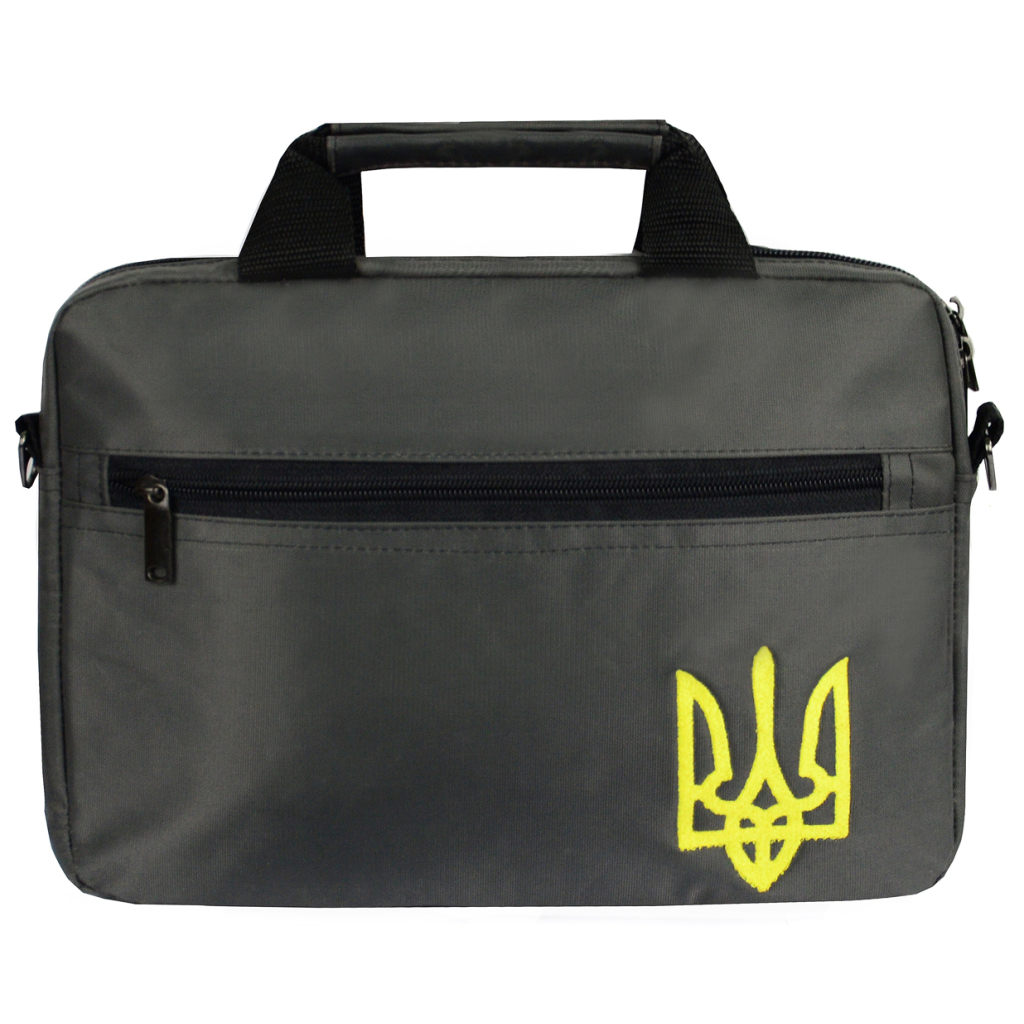 Сумка для ноутбука Porto 12'' PN12 TRIZUB DarkGreen (PN12GP_TRIZ) - зображення 1