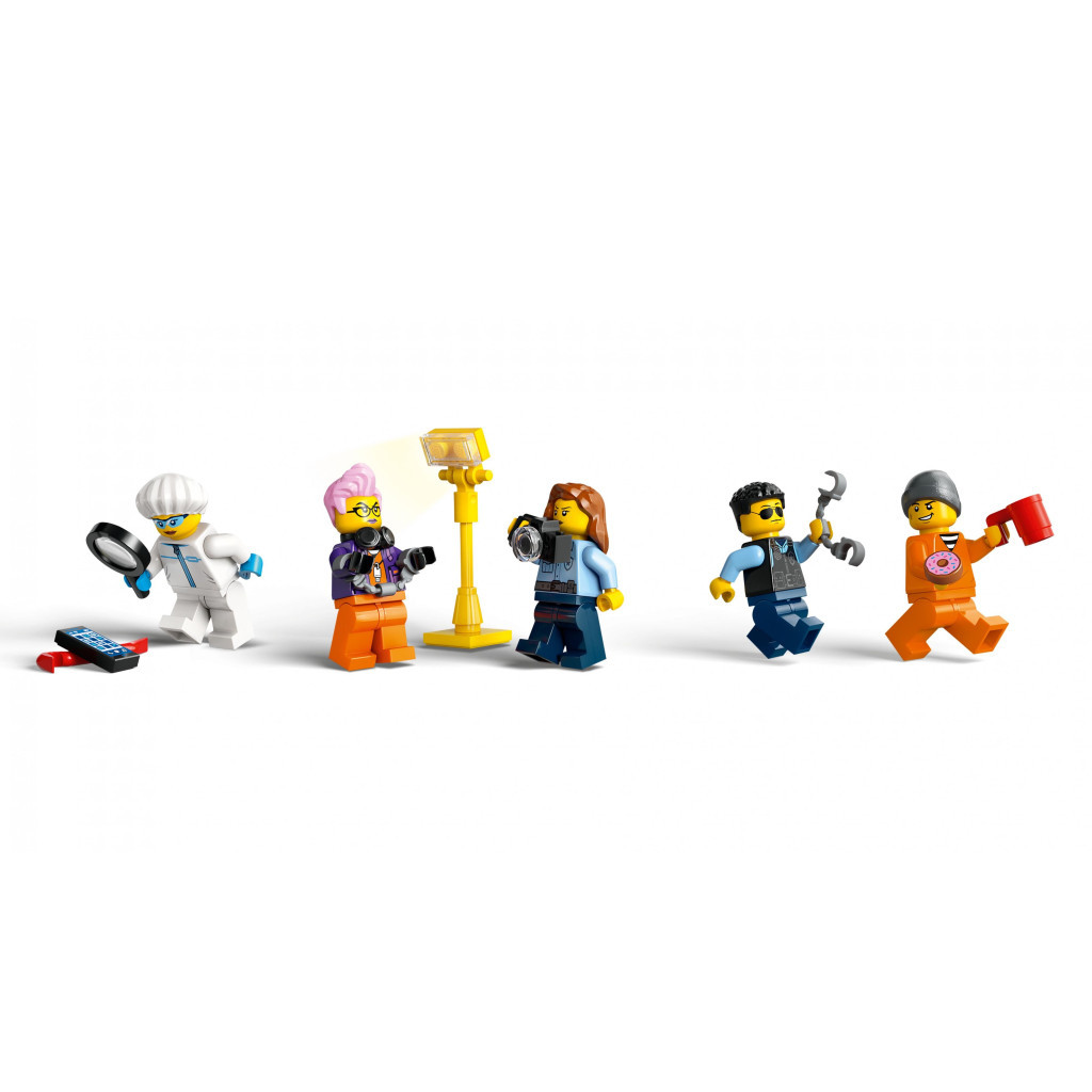 Конструктор LEGO City Пересувна поліцейська криміналістична лабораторія 674 деталей (60418) - зображення 3