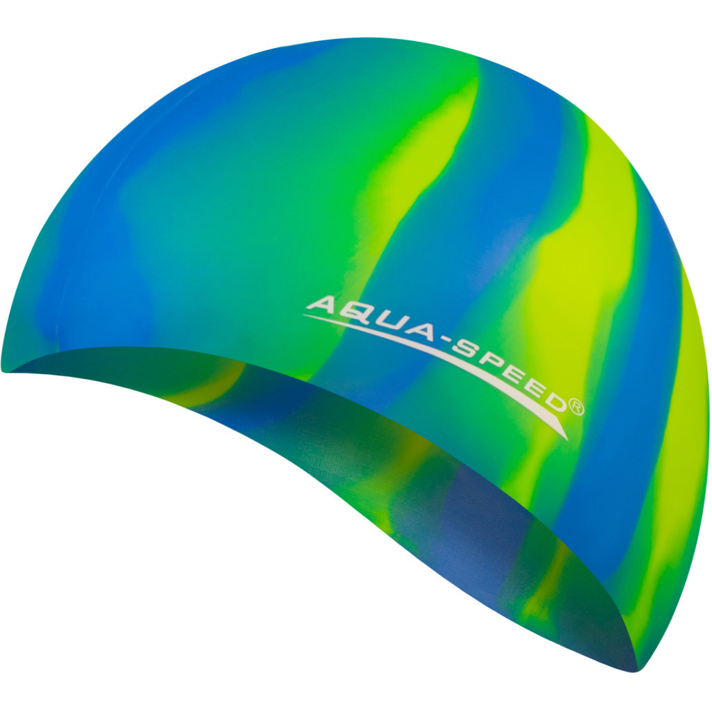Шапка для плавання Aqua Speed Bunt 4051 113-58 мультиколор Уні OSFM (5908217640512) - зображення 1