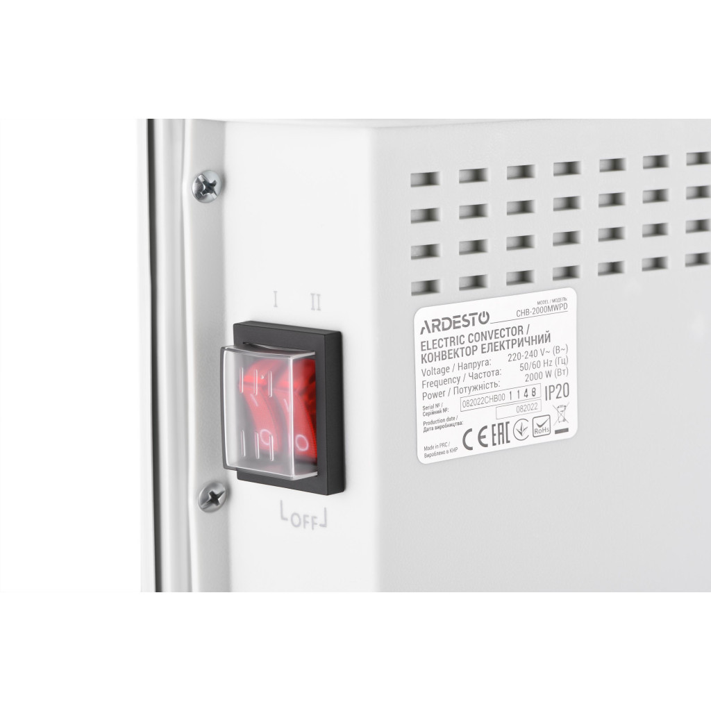 Обігрівач Ardesto CHB-2000MWPD - зображення 3