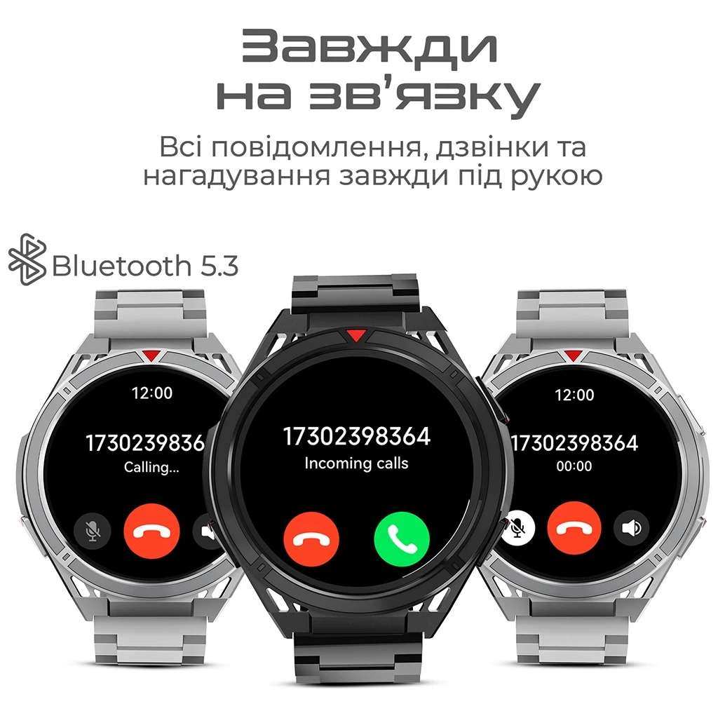 Смарт-годинник HiFuture active black-red (active.black-red) - изображение 7