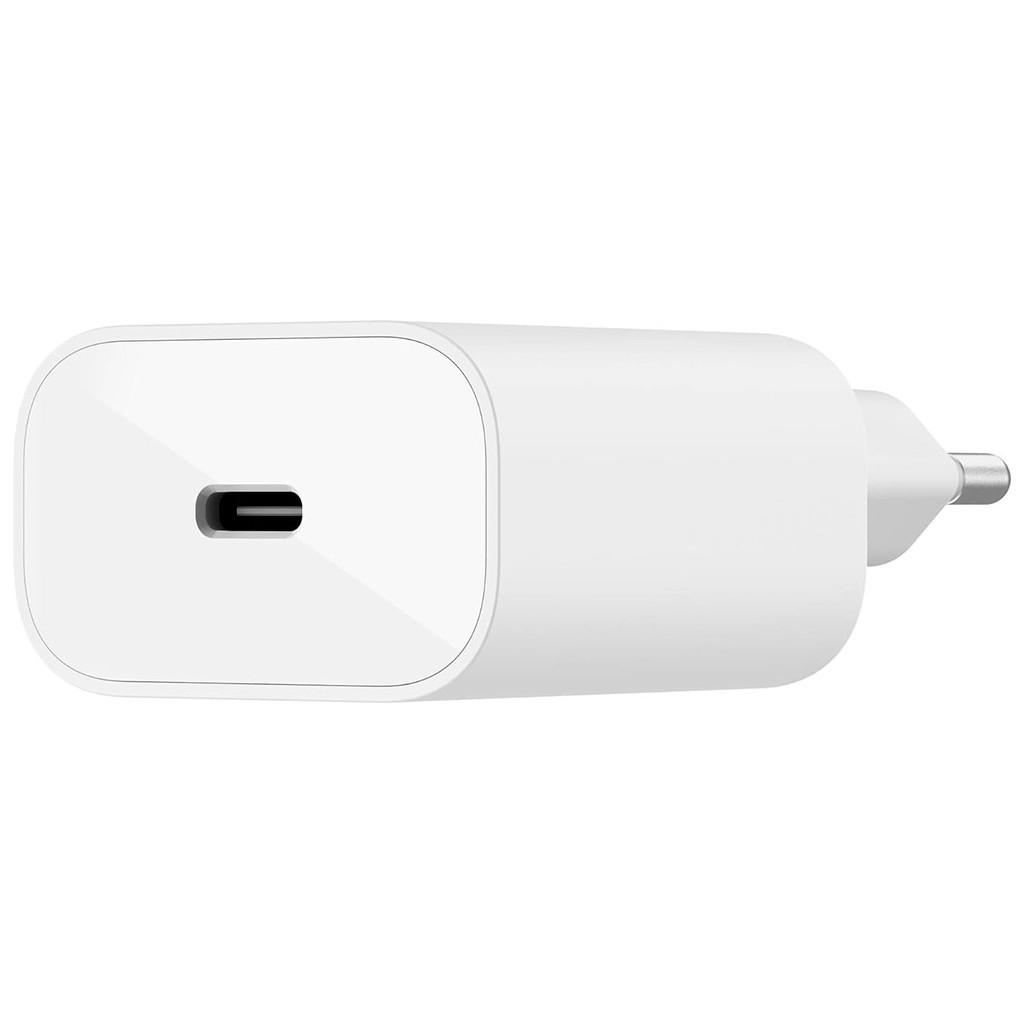 Зарядний пристрій Belkin USB-С 25W PD PPS + cable USB-C-Lightning 1m (WCA004VF1MWH-B5) - зображення 3