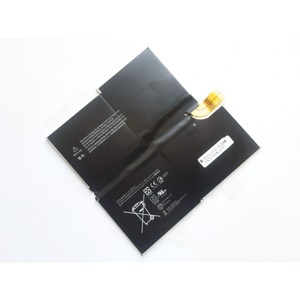 Акумулятор до ноутбука Microsoft Surface Pro 3 (Model 1631) G3HTA005H, 5547mAh (42.2Wh), 4cel (A47512) - зображення 2