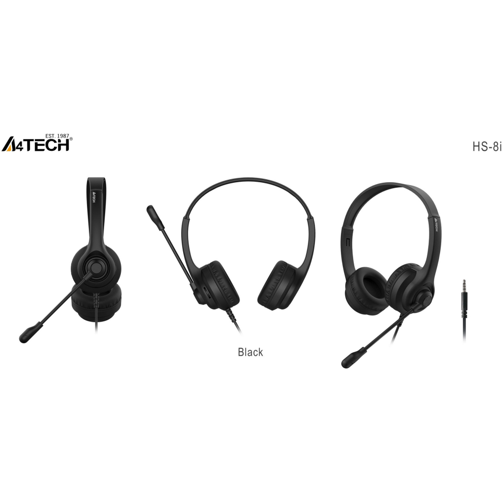 Навушники A4Tech HS-8i Black - зображення 4