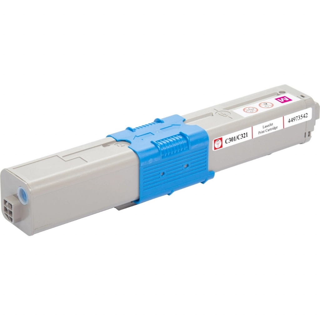 Тонер-картридж BASF OKI C301/C321/MC332/MC342/ 44973542 Magenta (KT-44973542) - зображення 2
