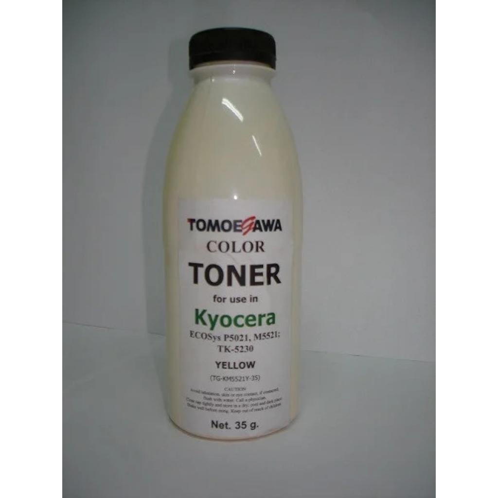 Тонер KYOCERA TK-5230 (35г) Yellow Tomoegawa (TG-KM5521Y-35) - зображення 1