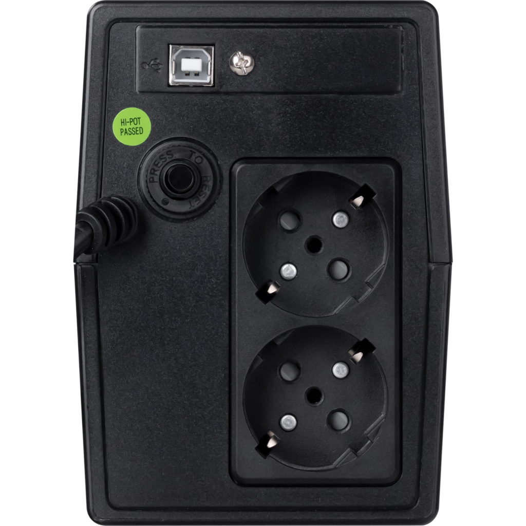 Пристрій безперебійного живлення Prologix 800 480W USB (PLPU800VA2LED) - зображення 4