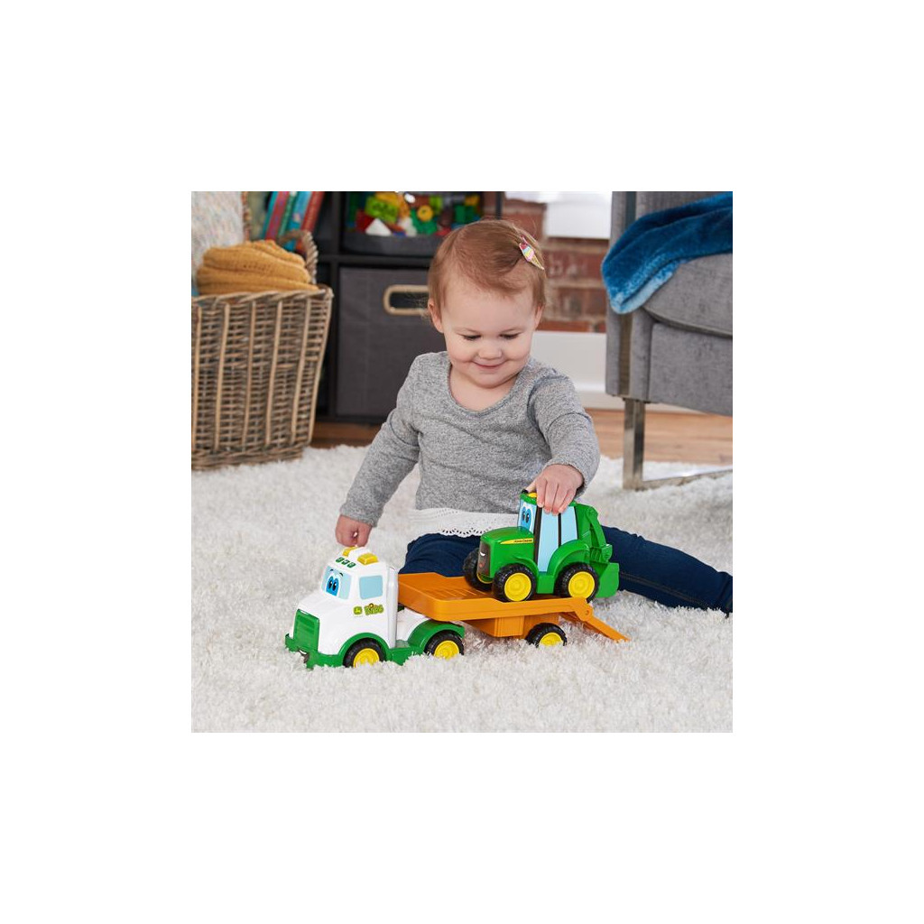 Спецтехніка John Deere Kids тягач і трактор зі світлом і звуком (47207) - зображення 5