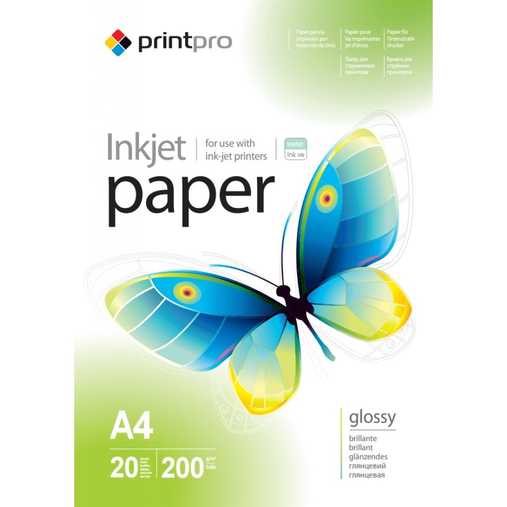 Фотопапір PrintPro A4 (PGE200020A4) - зображення 1