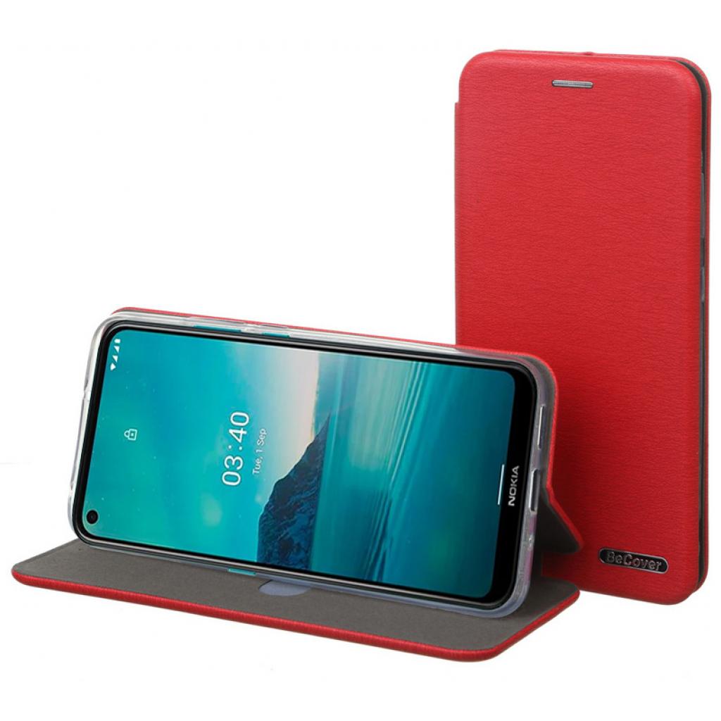 Чохол до мобільного телефона BeCover Exclusive Nokia 3.4 Burgundy Red (705731) - зображення 1
