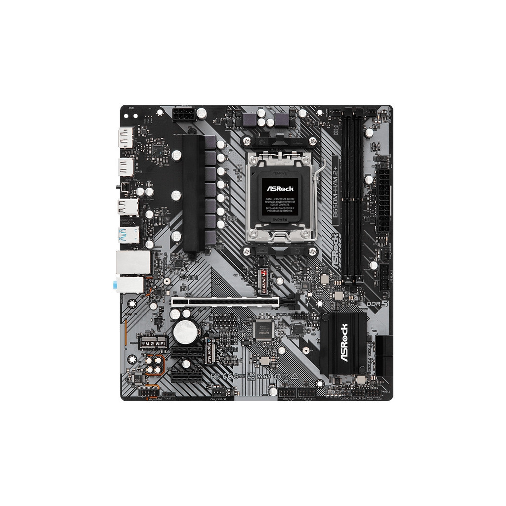 Материнська плата ASRock B650M-H/M.2+ - зображення 1
