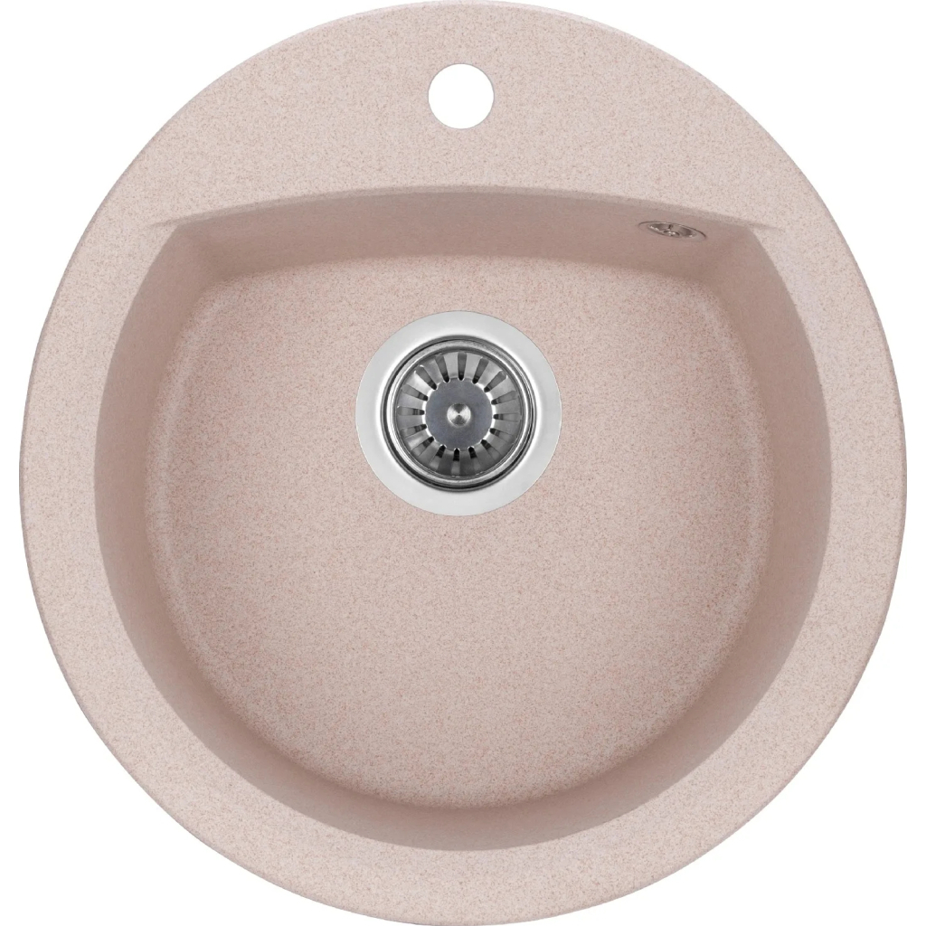 Мийка кухонна GRANADO RONDA avena з сифоном (470*490mm.) (gr2202) - зображення 1