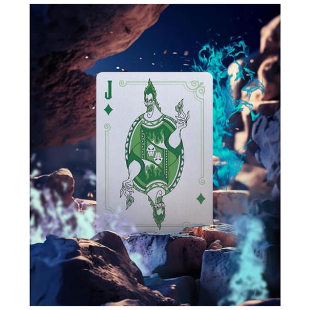 Гральні карти Bicycle Disney Villains (green) (ВР_БДВГ) - зображення 3