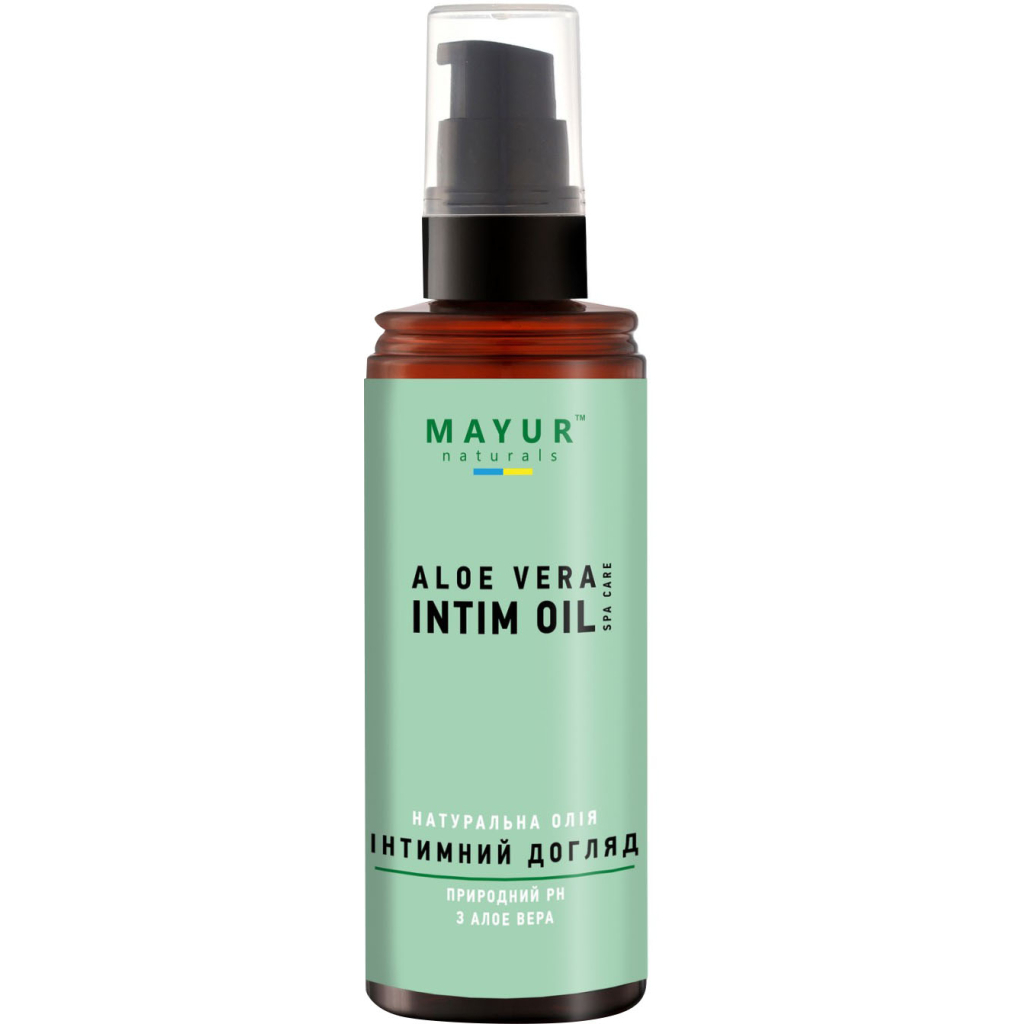 Олія для інтимної гігієни Mayur натуральна 120 мл (4820189560777) - зображення 1
