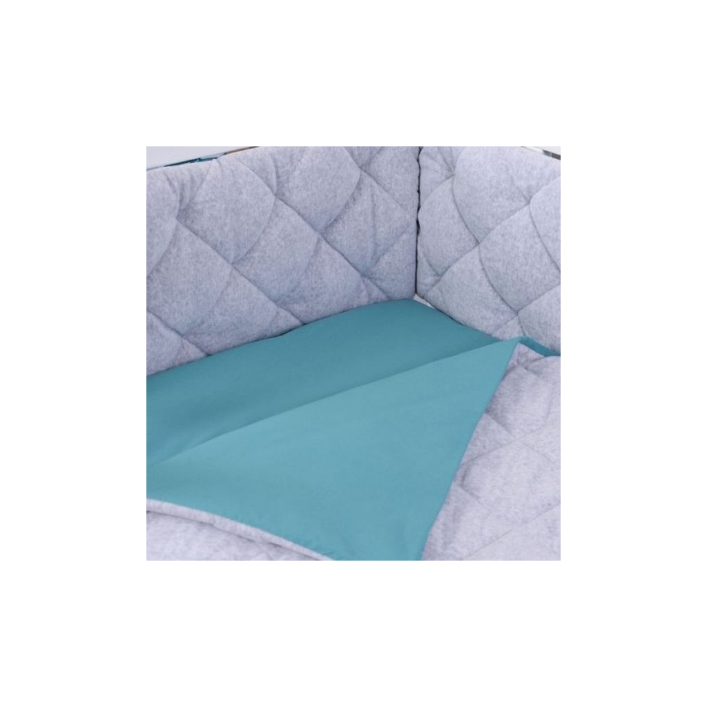 Дитячий постільний набір Верес Velour Grey-tiffany (218.01) - зображення 4