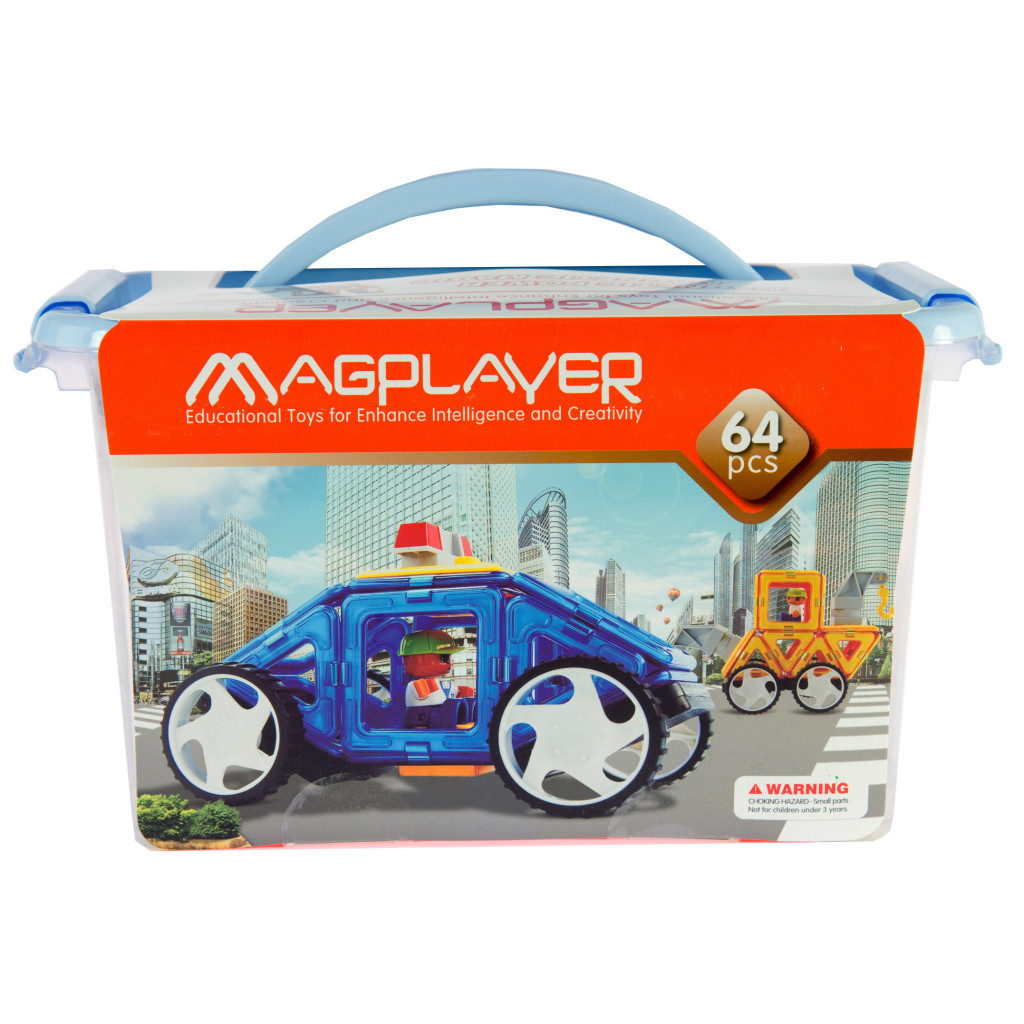 Конструктор Magplayer Набір 64 ел. (MPT-64) - зображення 2