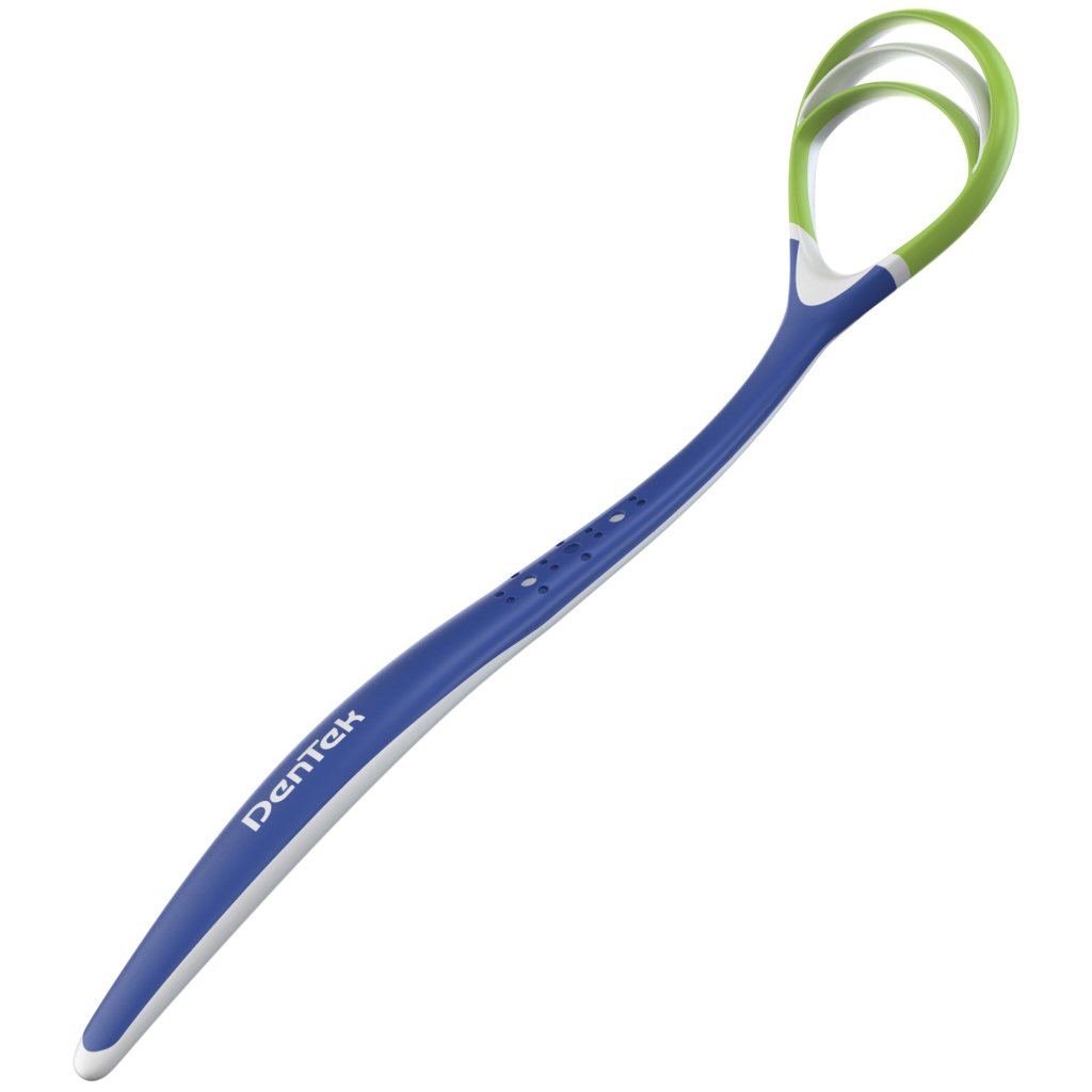 Очищувач язика DenTek Комфортне очищення Блакитний (2.0021/1) - изображение 1