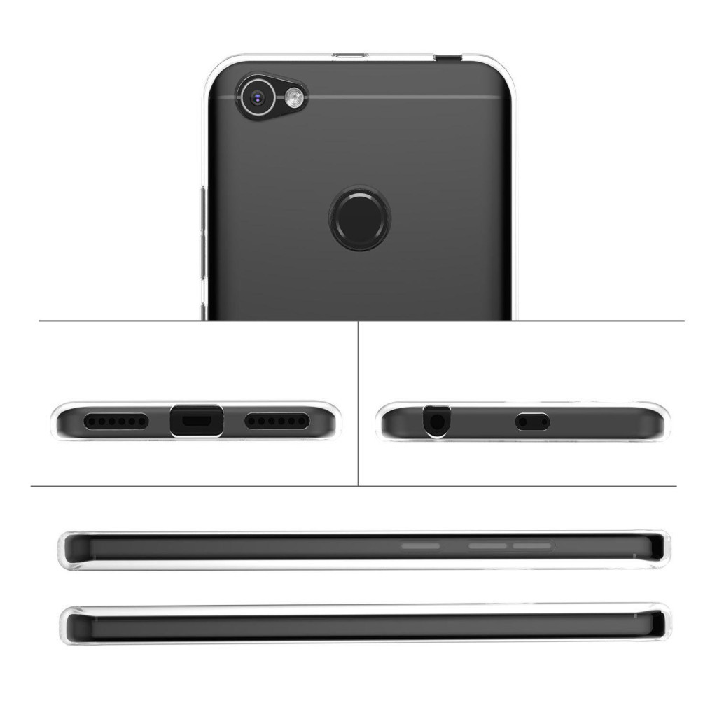 Чохол до мобільного телефона для Xiaomi Redmi Note 5A Clear tpu (Transperent) Laudtec (LC-XRN5A) - изображение 9