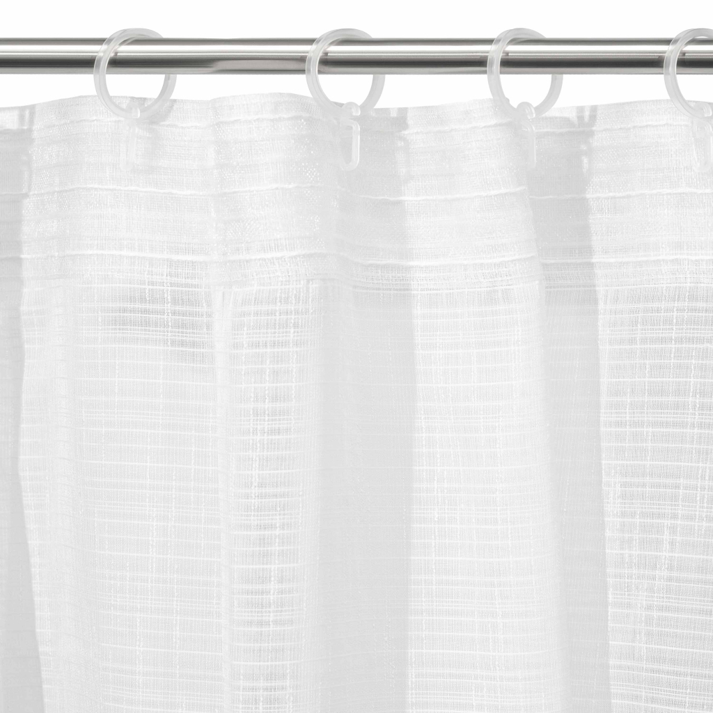 Штора Ardesto Гардина штучний льон 100% поліестер 300х270 см, білий (ART1080WH) - зображення 3