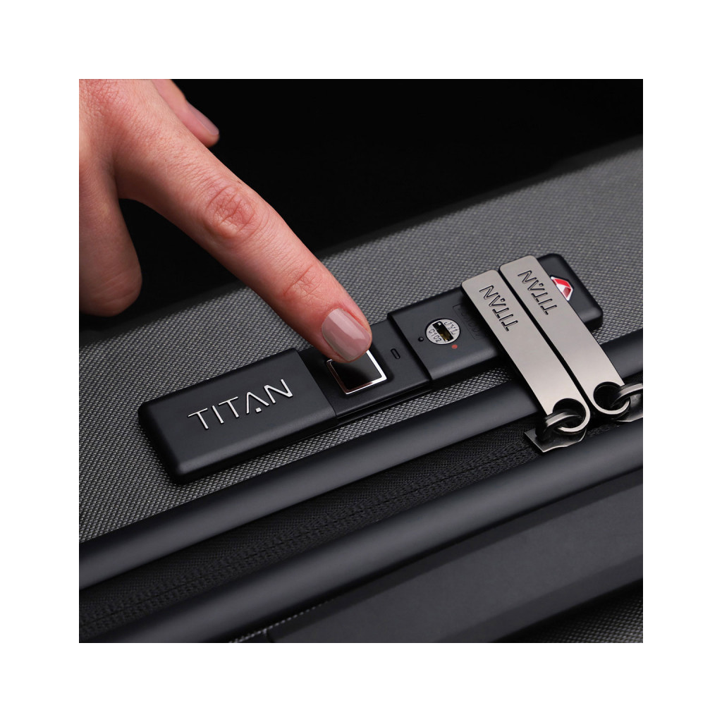 Валіза Titan X-RAY Pro Atomic Steel S USB (Ti700926-85) - зображення 5