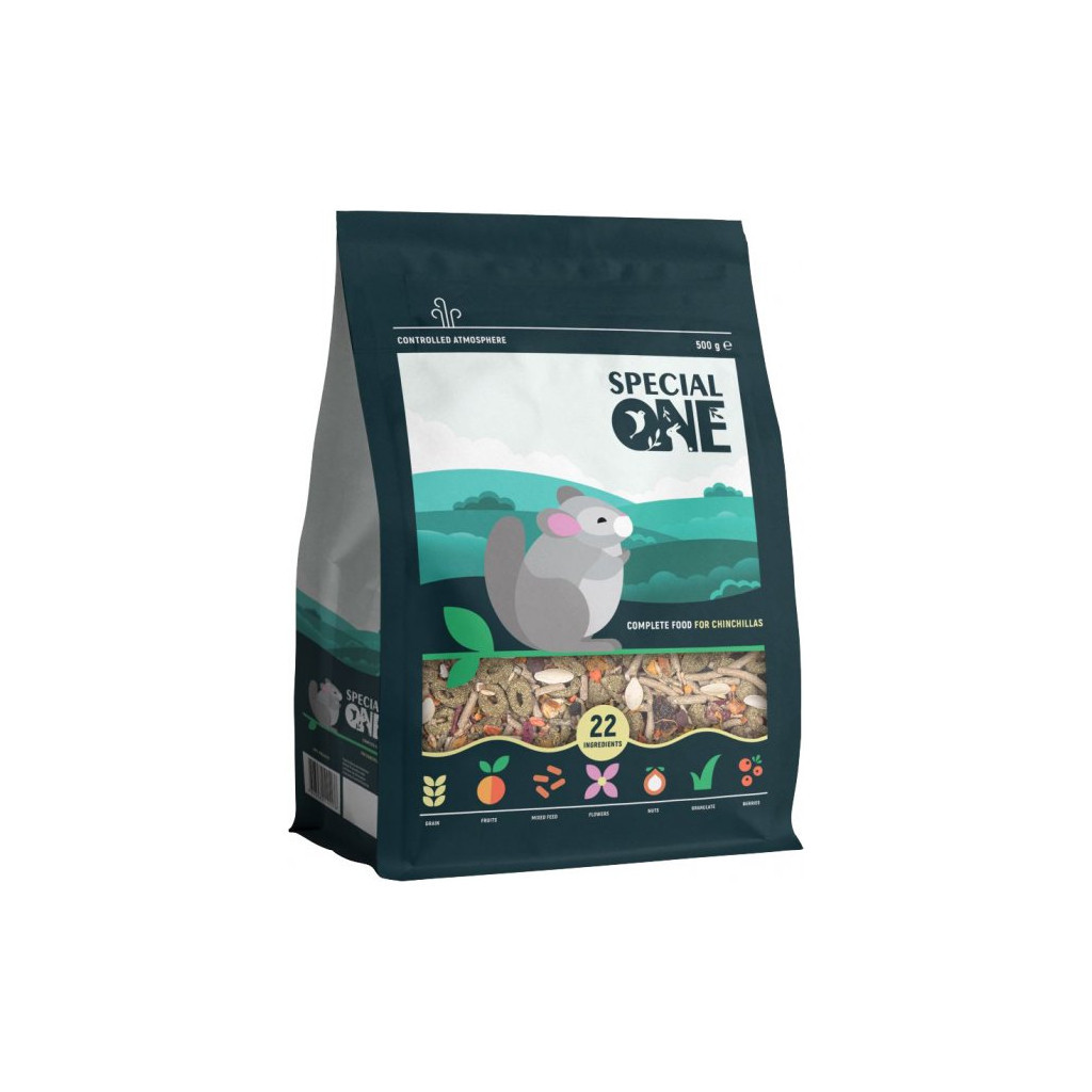 Корм для гризунів Special One для шиншил 500 г (4823082421176) - изображение 1