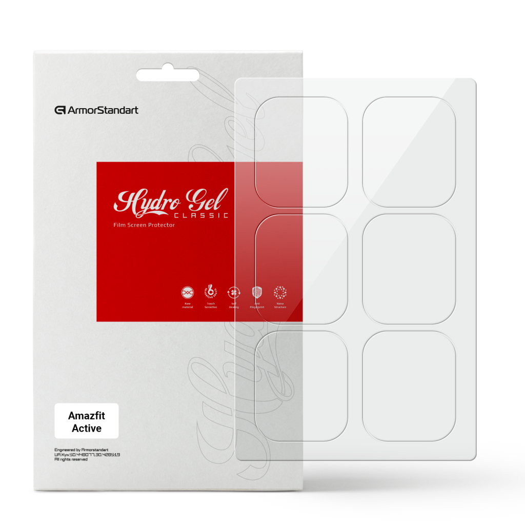 Плівка захисна Armorstandart Amazfit Active 6 pcs (ARM73336) - зображення 1
