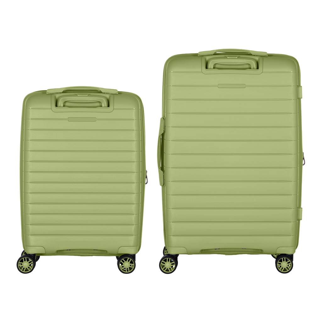 Набір валіз 2E Aero (M+S), оливково-зелені (2E-SPP-AERO-SET2-MG) - зображення 3