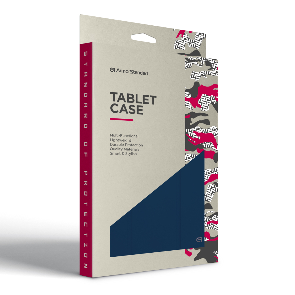 Чохол до планшета Armorstandart Smart Fold Pen Xiaomi Redmi Pad 2 Dark Blue (ARM86106) - зображення 8