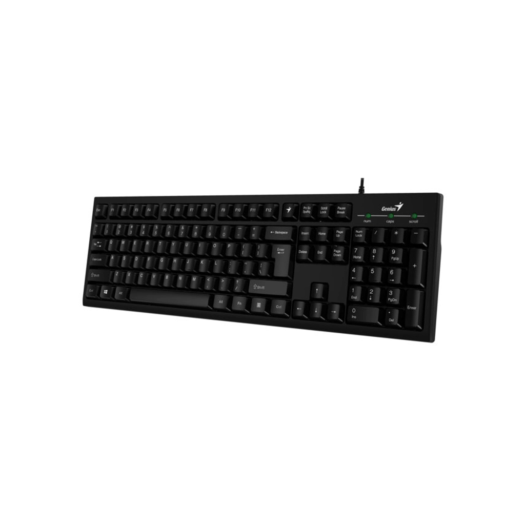 Клавіатура Genius Smart KB-100 USB UA Black (31300005410) - зображення 5