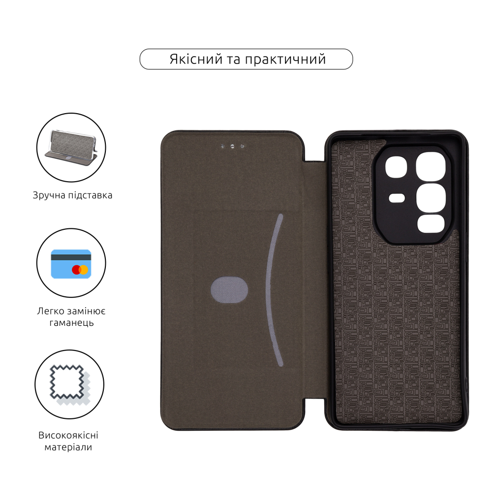 Чохол до мобільного телефона Armorstandart G-Infinix Note 50 Pro Plus 5G Black (ARM85156) - зображення 3