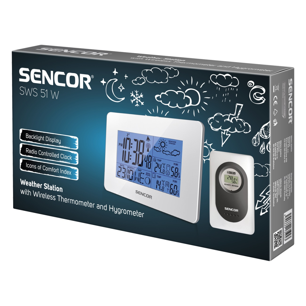Метеостанція Sencor SWS51W - зображення 2